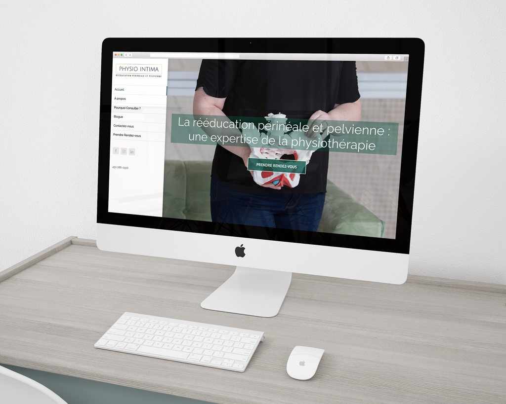 Physio Intima - Site web