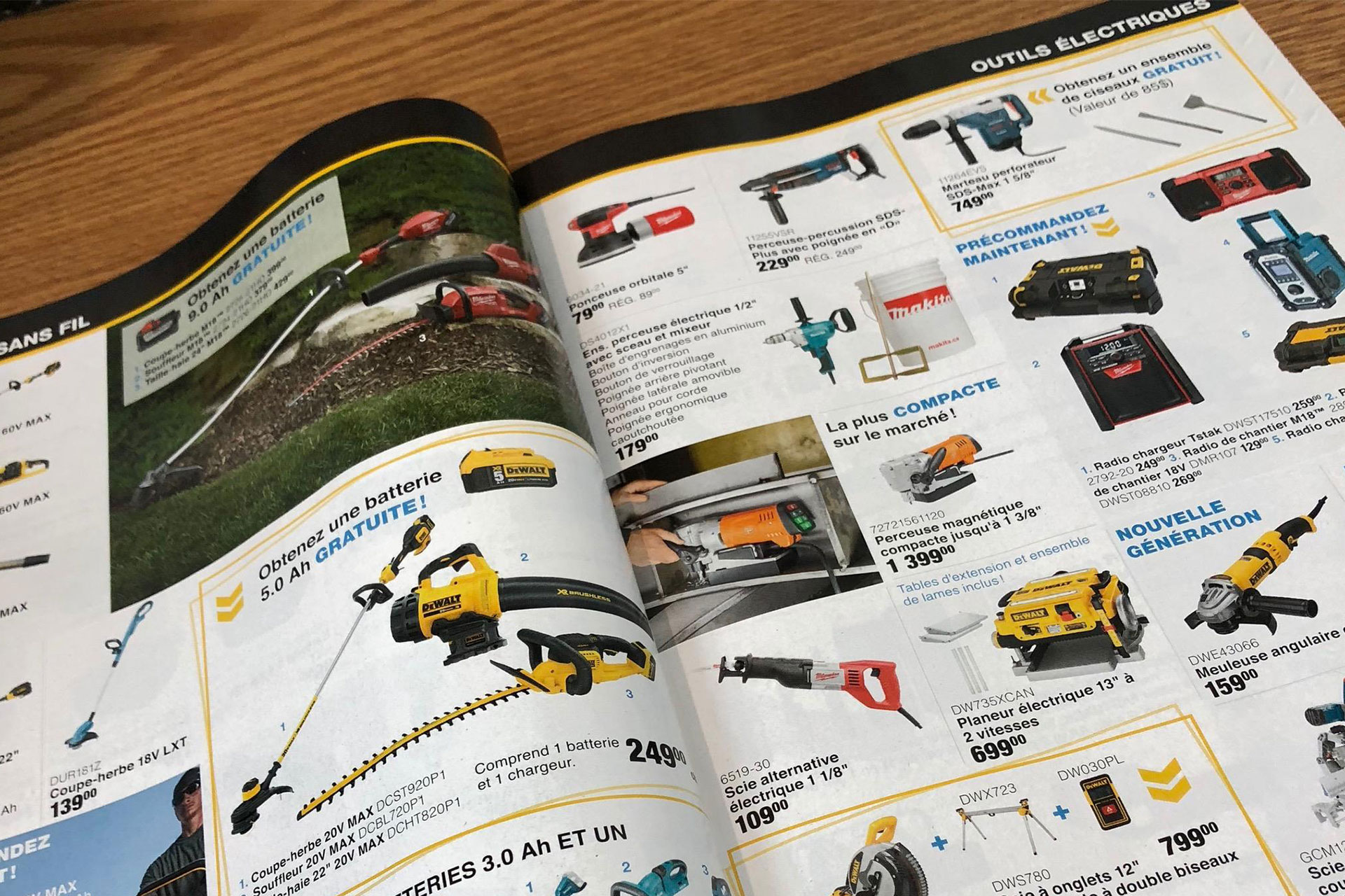 Outillage Placide Mathieu - Catalogue Noël