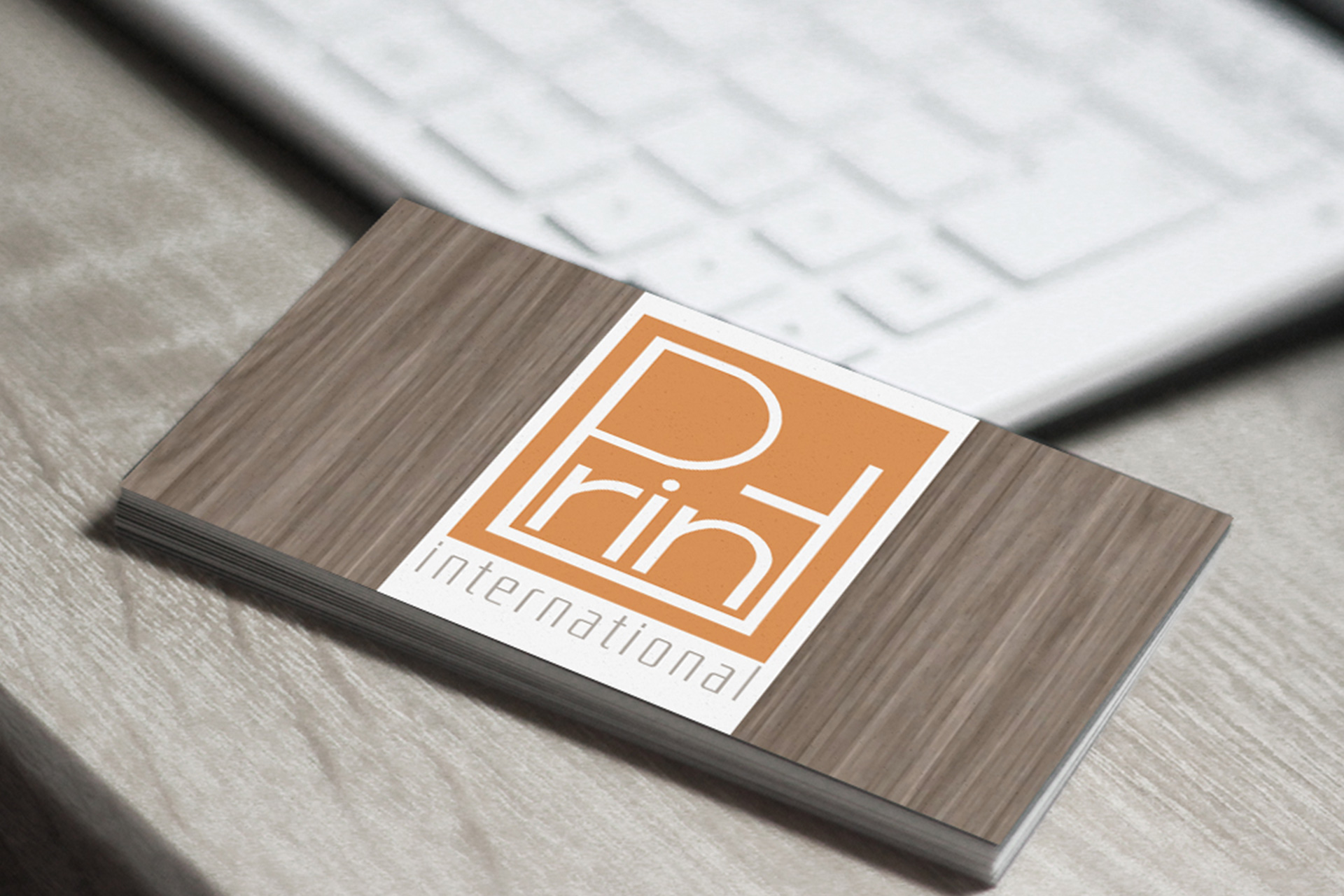 Print International – Carte d’affaire